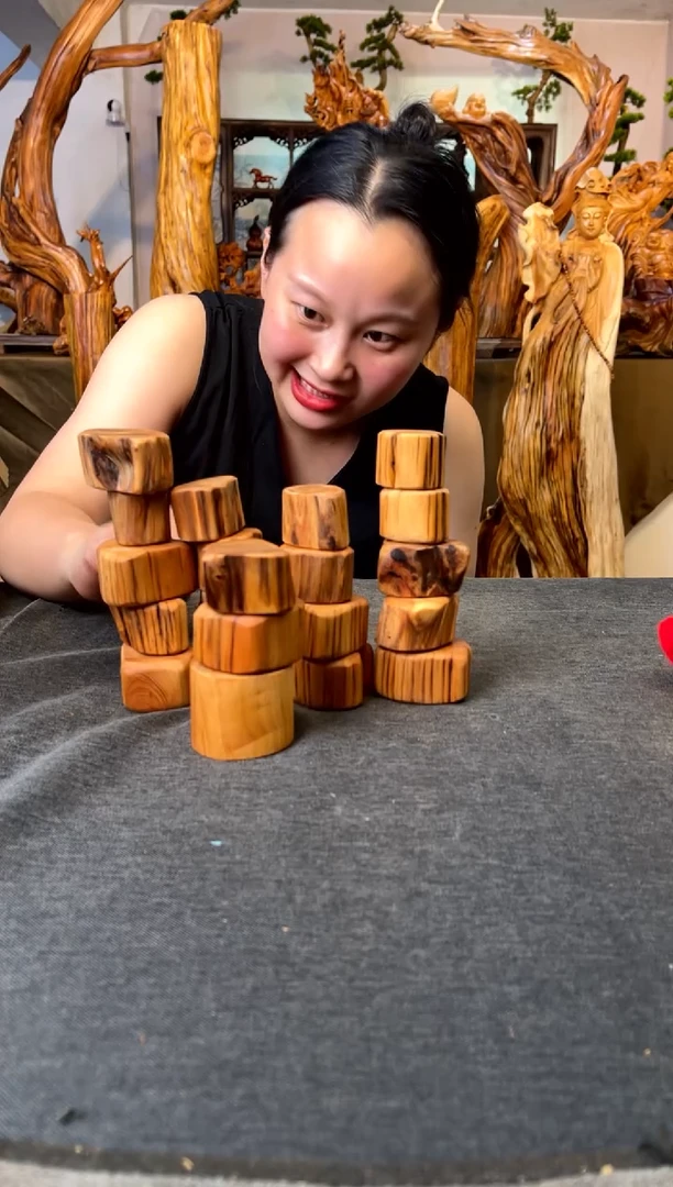 柏木（崖柏）剑****店崖柏小件21个