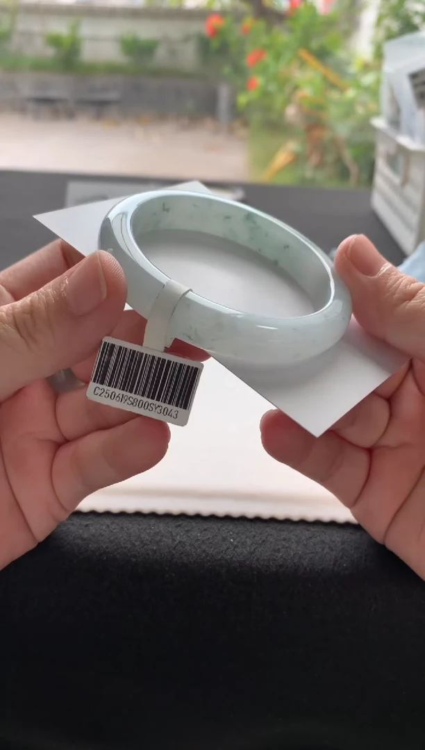 未镶嵌手镯翡翠54正圈Y3043买断