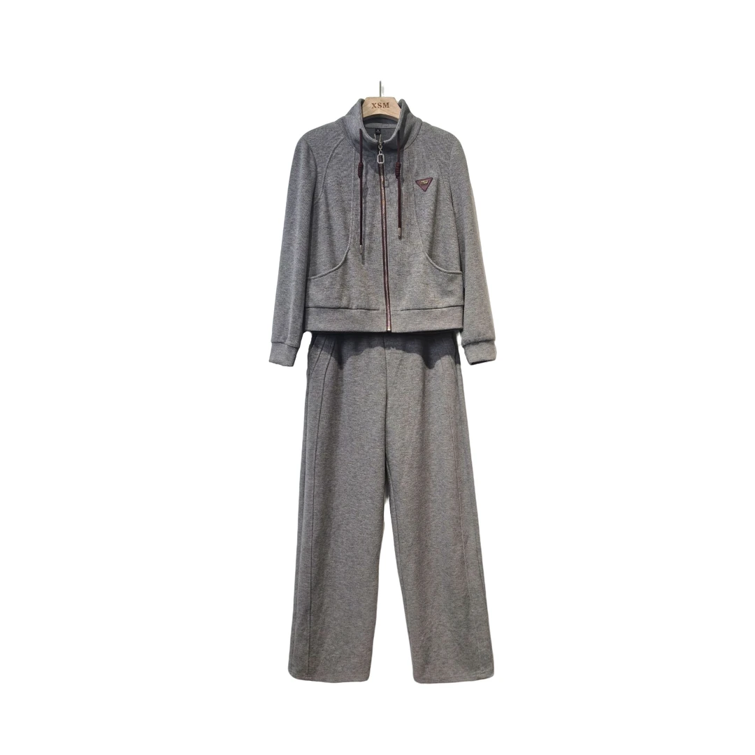 新款简约风运动卫衣套装两件套女T1937/AS