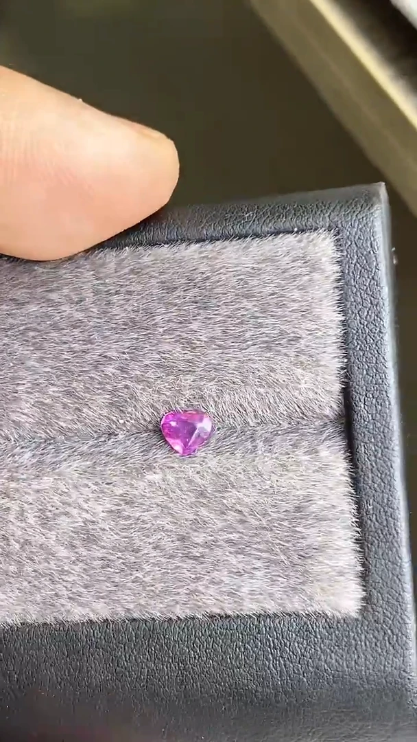 裸石蓝宝石天然无烧蓝宝石裸石0.38ct