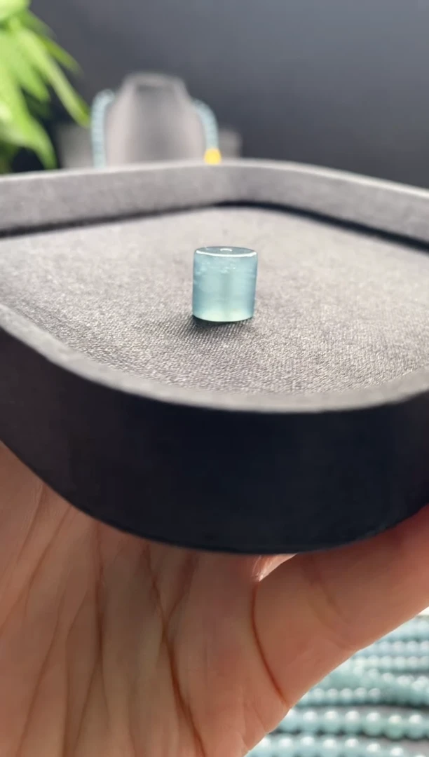 未镶嵌手链翡翠散珠卡12MM扁珠