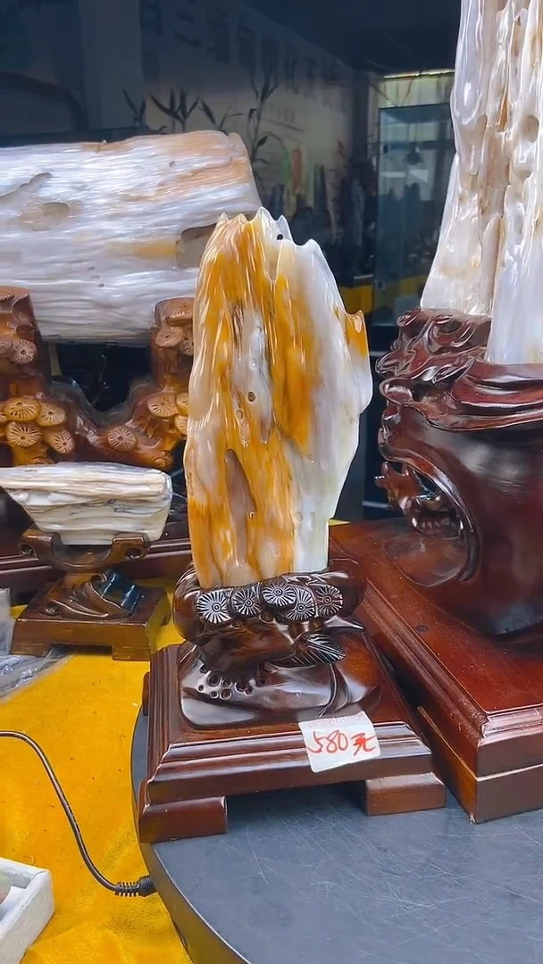 硅化玉珠宝奇石未镶嵌1