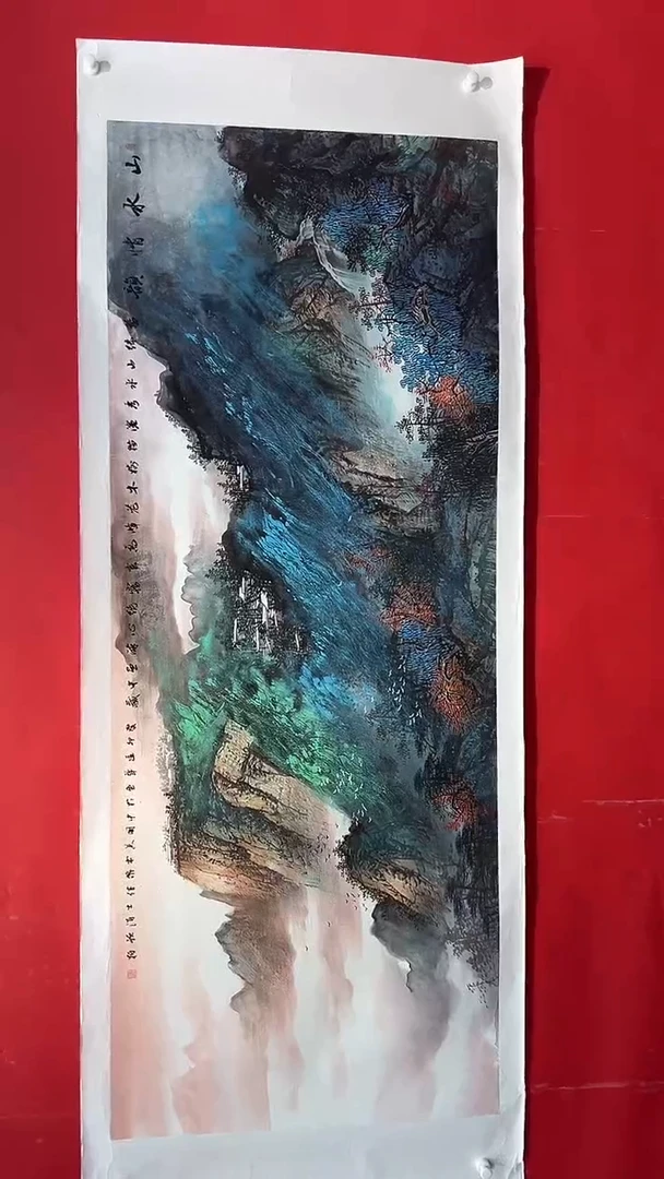 国画画家陆远华纯手绘原作