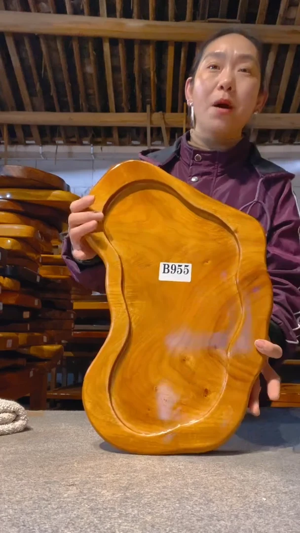 【闪购商品】实木茶盘 一物一拍（不含配件）