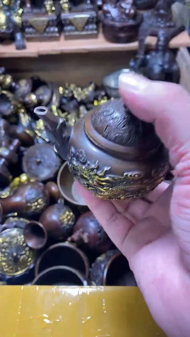 铜铜桌面摆件084