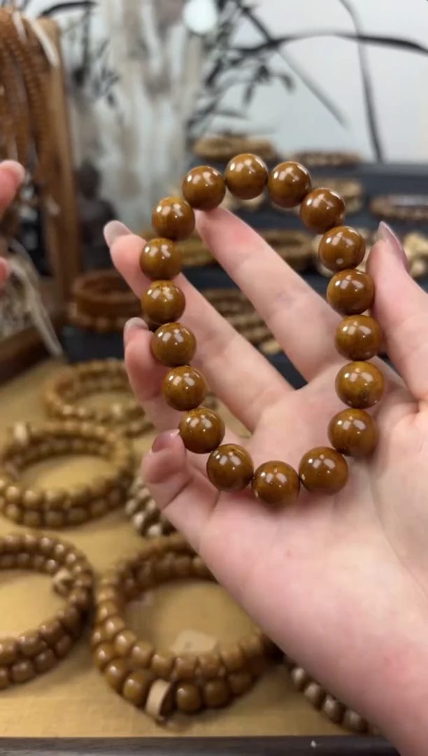 紫金鼠手串12.5无棕线满天星紫金鼠光珠