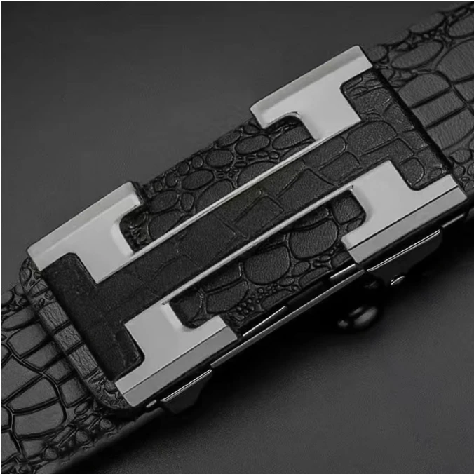 【郭哥专属】男士时尚休闲百搭潮流商务皮带8134D黑A-2