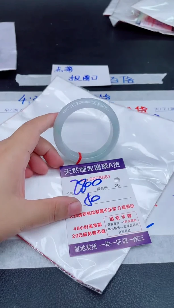 未镶嵌手镯翡翠2800.00
