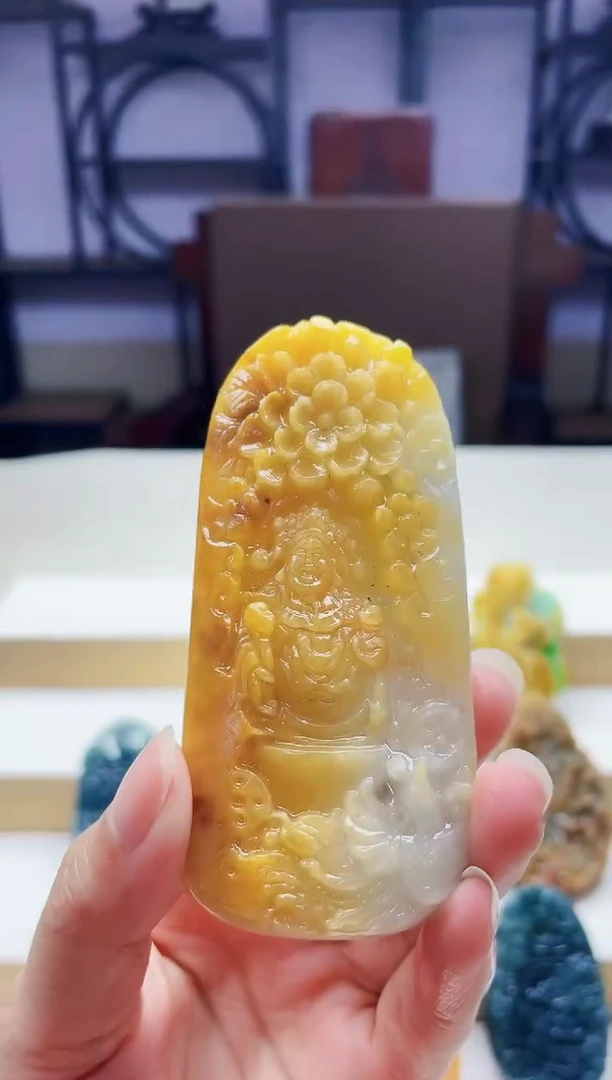未镶嵌定制翡翠毛货09230314