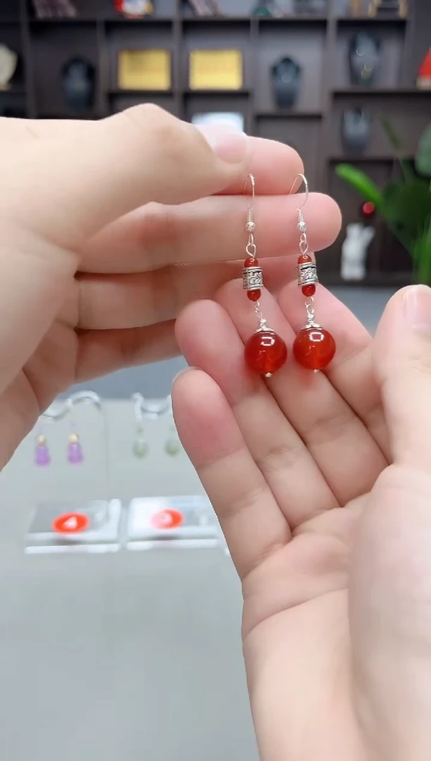 未镶嵌耳饰玛瑙/玉髓205000