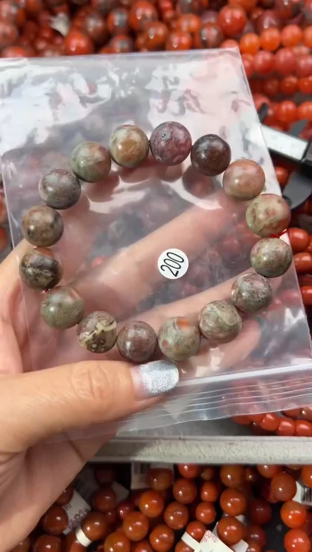 未镶嵌手串南红玛瑙13+
