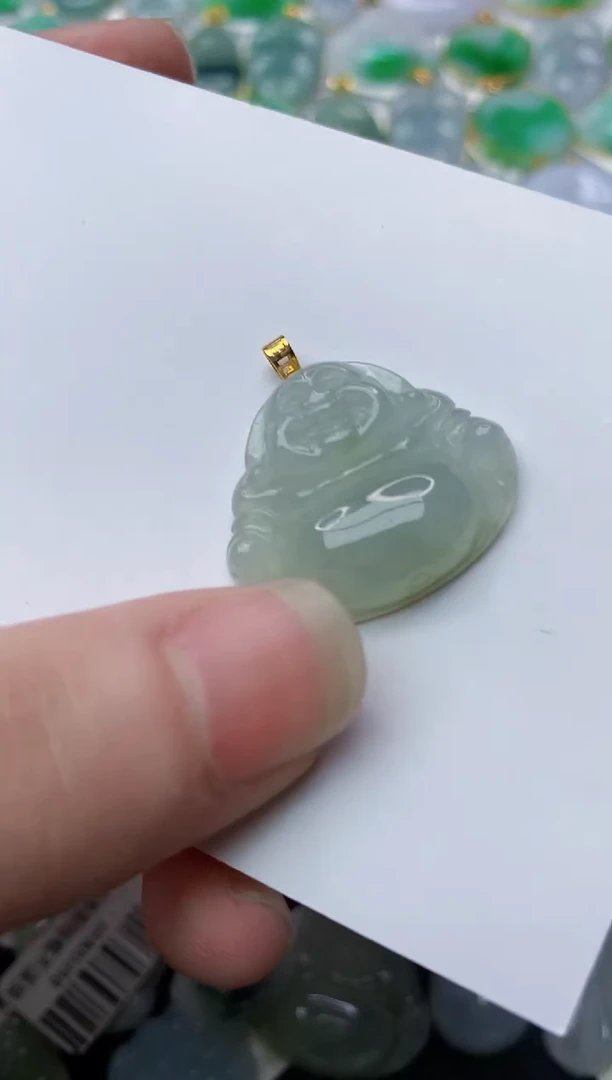 【闪购商品】翡翠颈饰18K金镶嵌11..........
