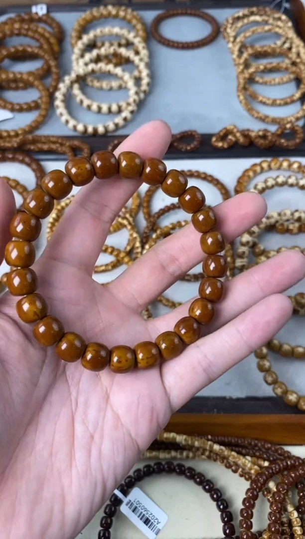 手串紫金鼠s+棕皮实心精工老型10