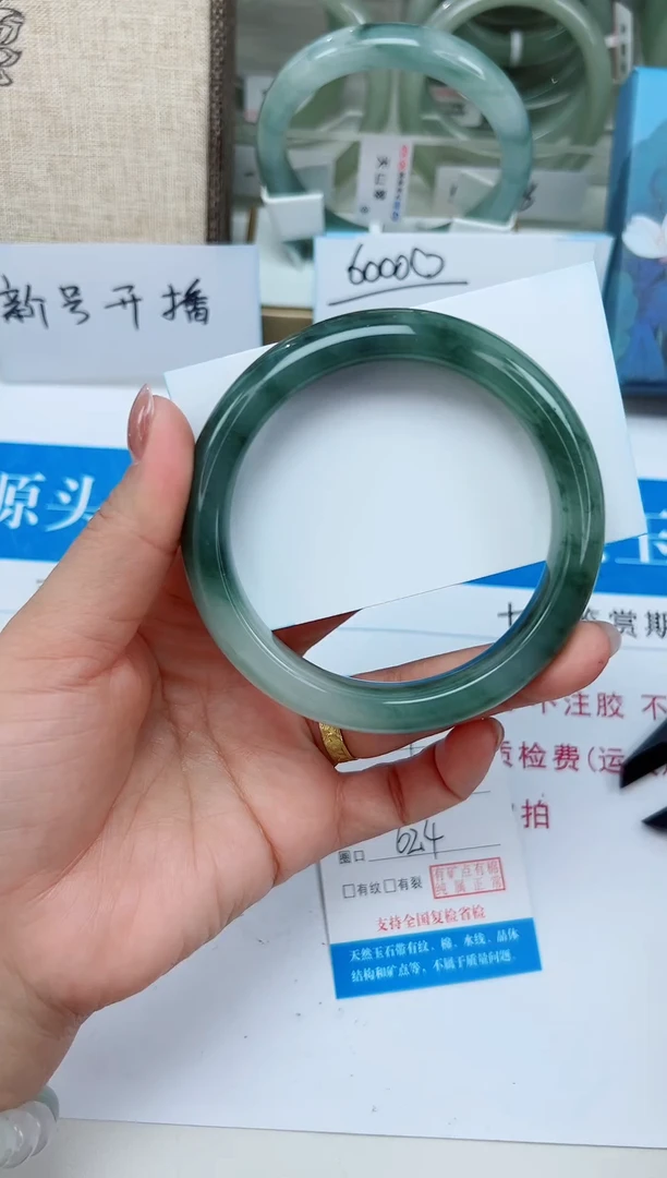 未镶嵌手镯石英质玉41-62/63