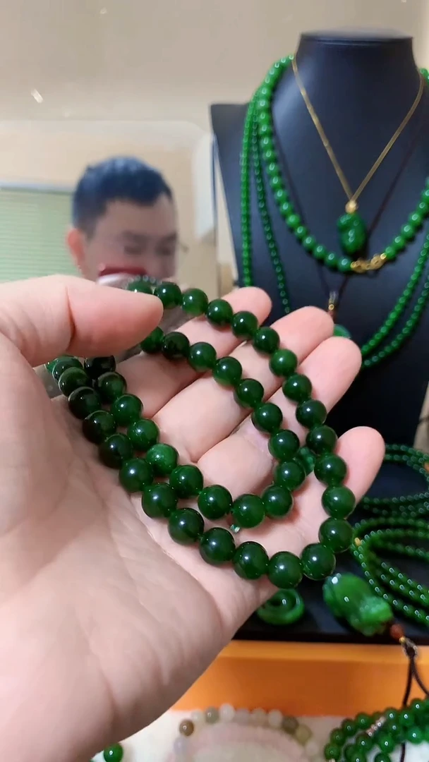 【闪购商品】和田玉（碧玉）项链未镶嵌10