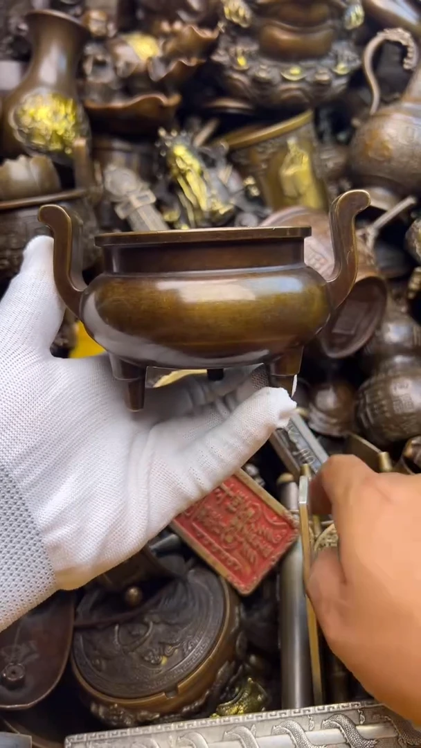 精美铜器，点击下单