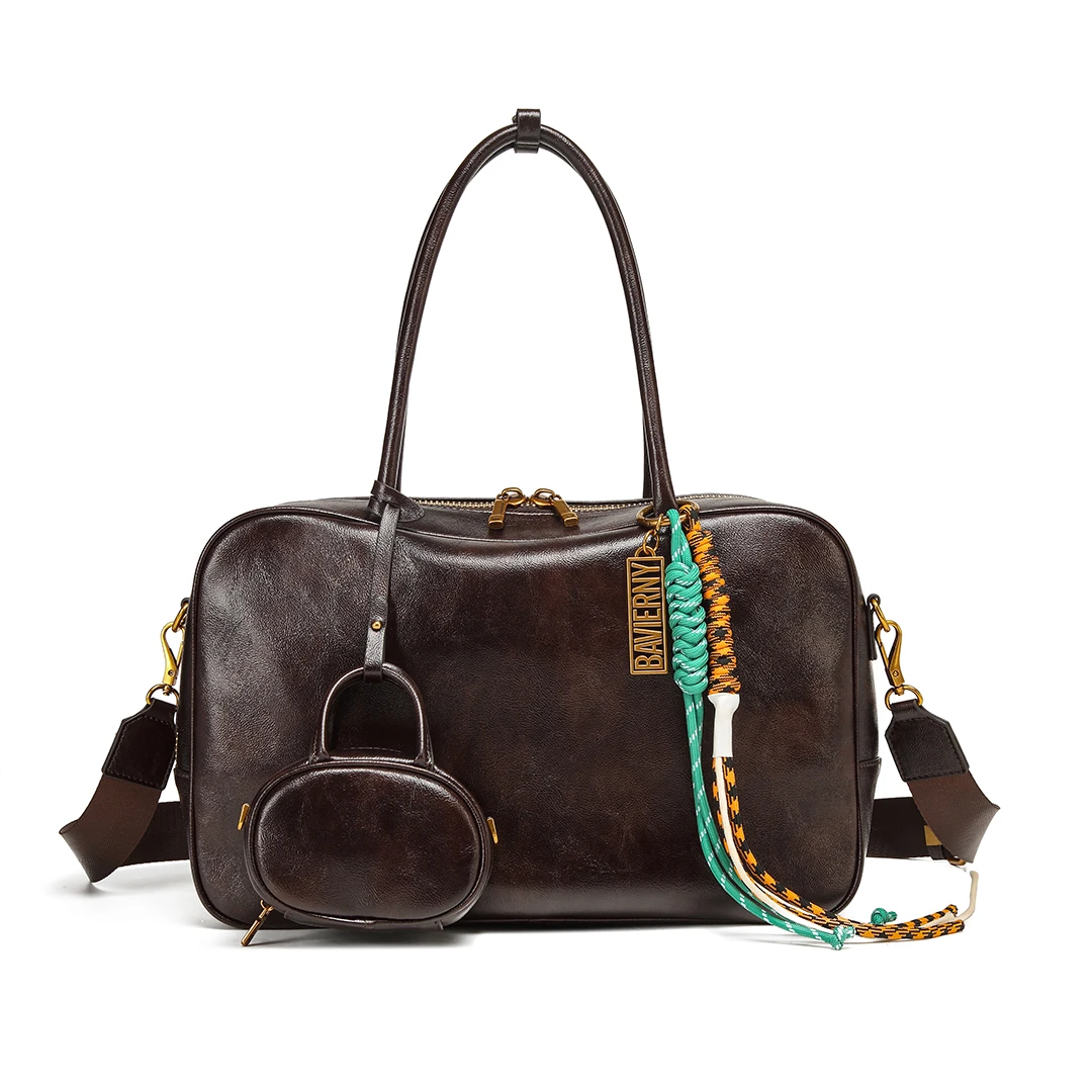 COCO&YOYO：渠道货源百搭复古女包轻奢质感手提包单肩包MZ1357