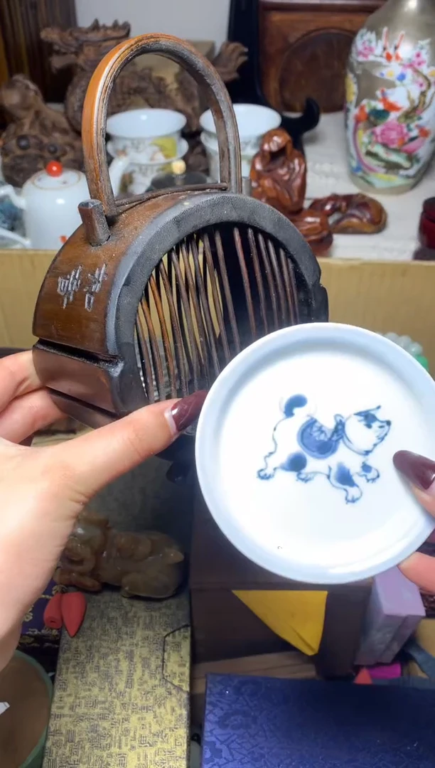 紫砂盖碗瓷器默认微瑕瓷器