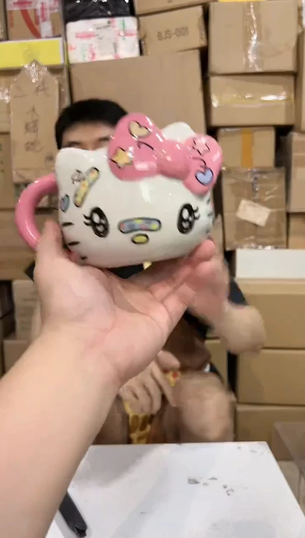 瓷片创可贴kt头杯