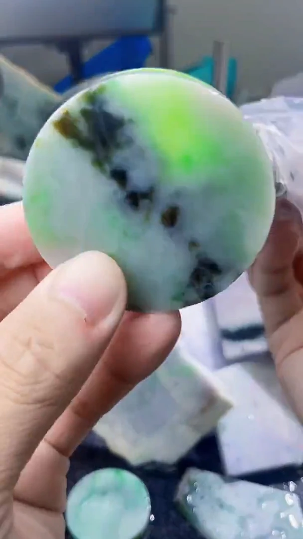 裸石翡翠天然A货板料