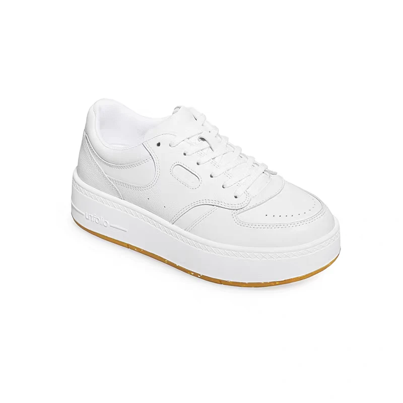 Unfolio  25早秋新品潮流经典板鞋休闲ol百搭休闲板鞋纯色透气