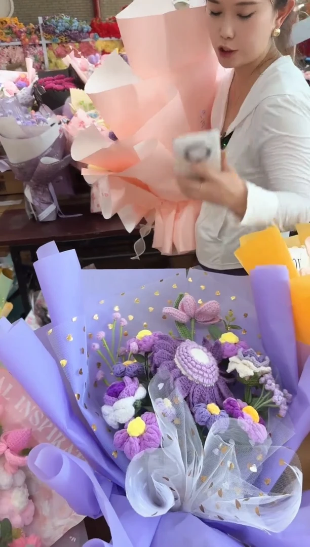 非遗手工定制花束，孤品清仓！