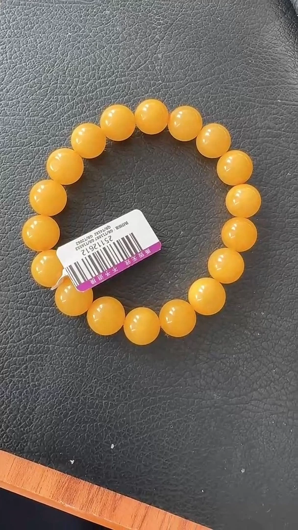 裸石蜜蜡未镶嵌荣倩手串