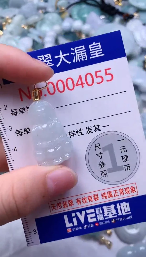 吊坠(不含链)未镶嵌翡翠4055