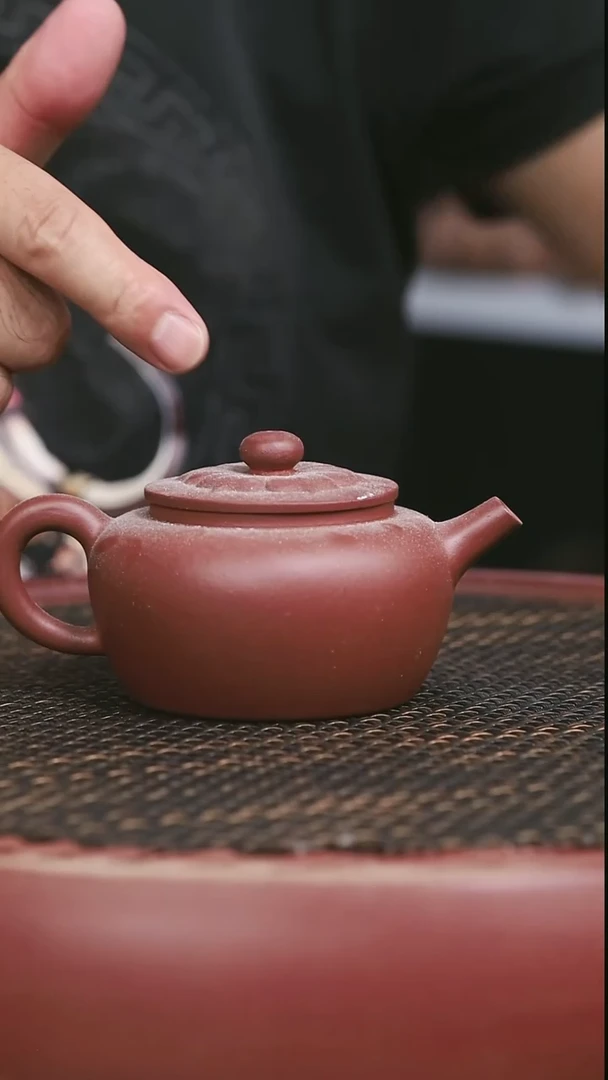 茶壶紫砂24号全手工中槽清梵莲微瑕200CC
