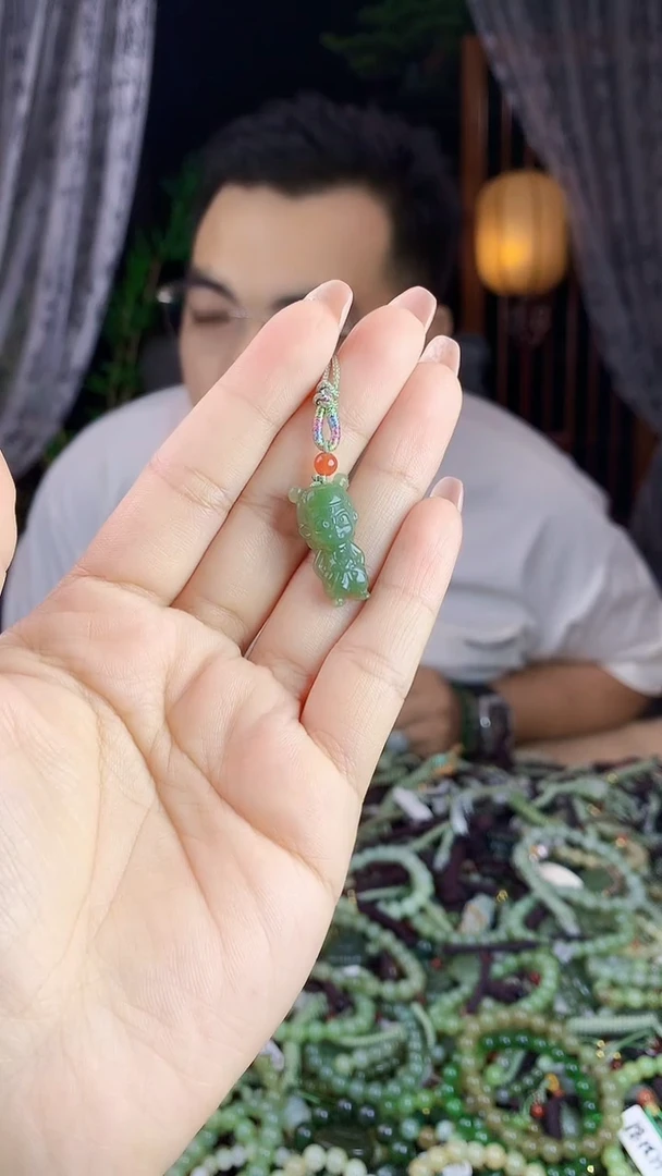 和田玉未镶嵌挂件多样性发货拍一发一