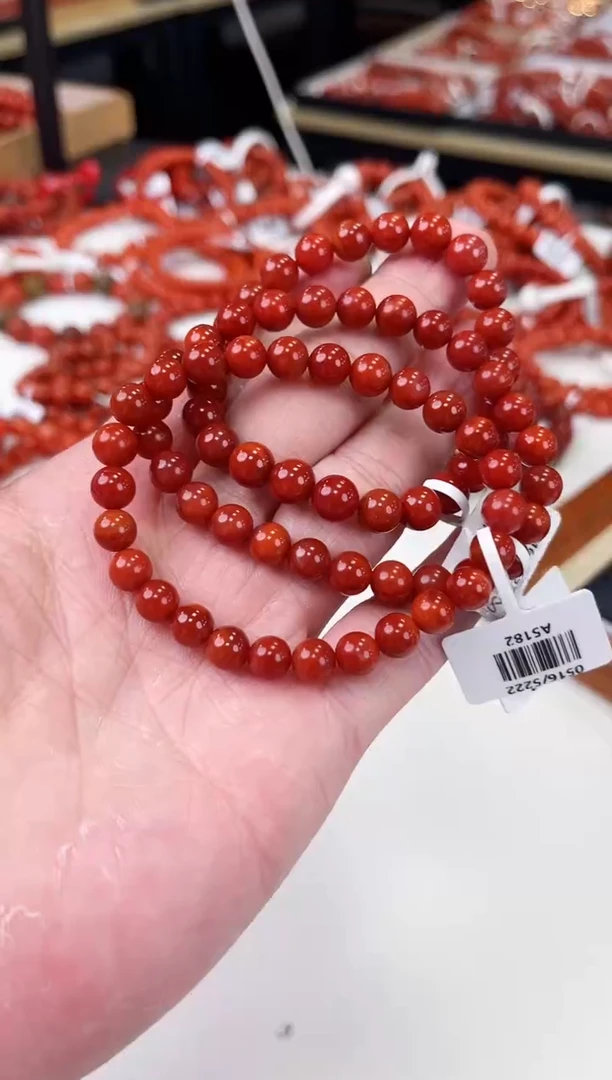 【闪购商品】南红玛瑙瓦西手串7+未镶嵌（多样式发其一）