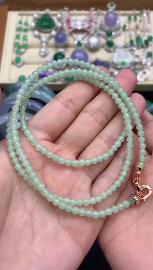 翡翠未镶嵌颈饰507-中国好珍宝