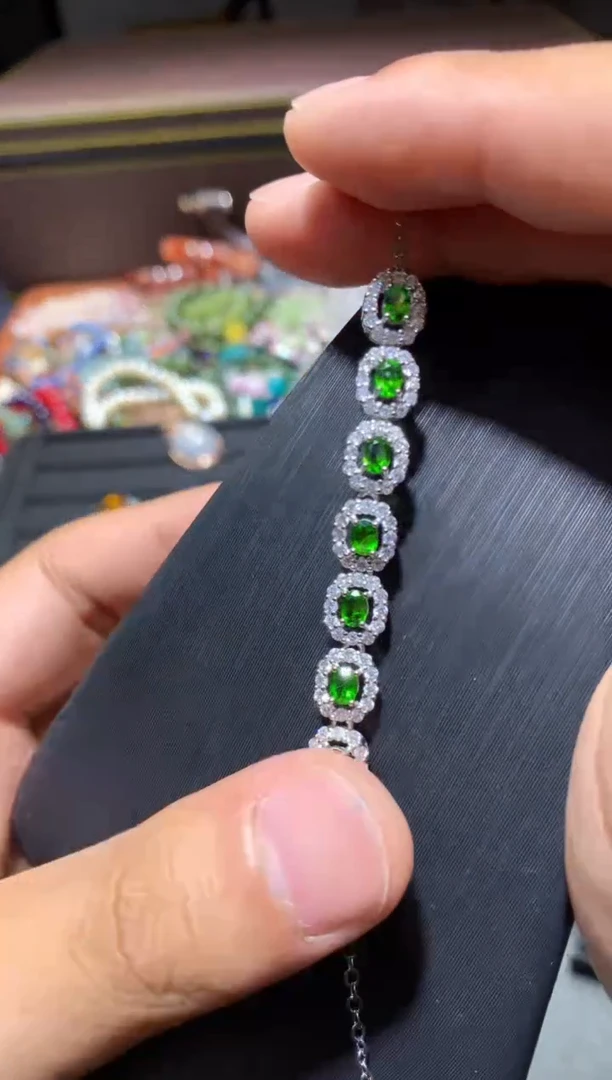 手链透辉石未镶嵌F31【所见即所得】