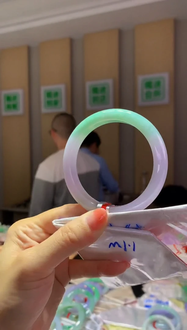 未镶嵌手镯翡翠-S39 圈口58.8 全款万 定金2万