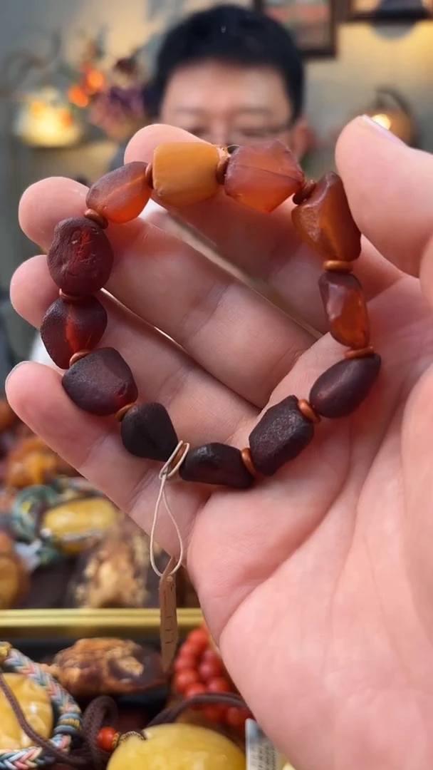 未镶嵌琥珀手串手串