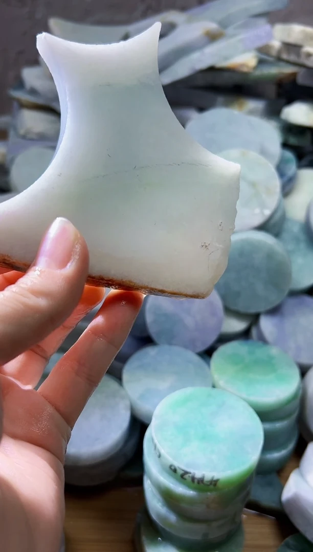 裸石翡翠天然翡翠A货玉 南 506