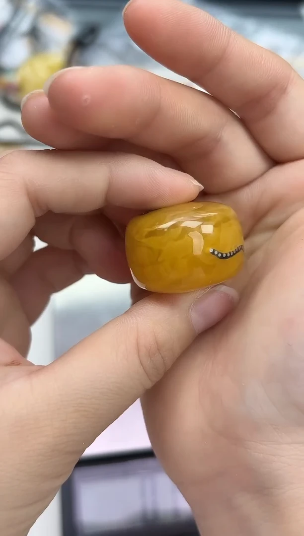 裸石琥珀未镶嵌琥珀蜜蜡吊坠