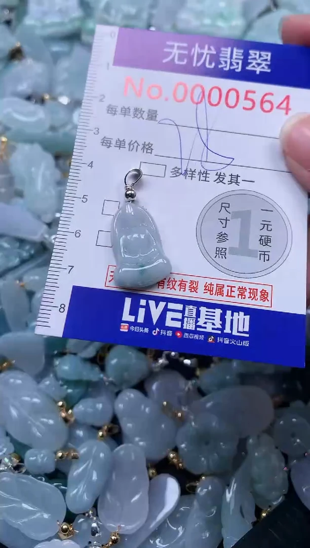 颈饰未镶嵌翡翠564