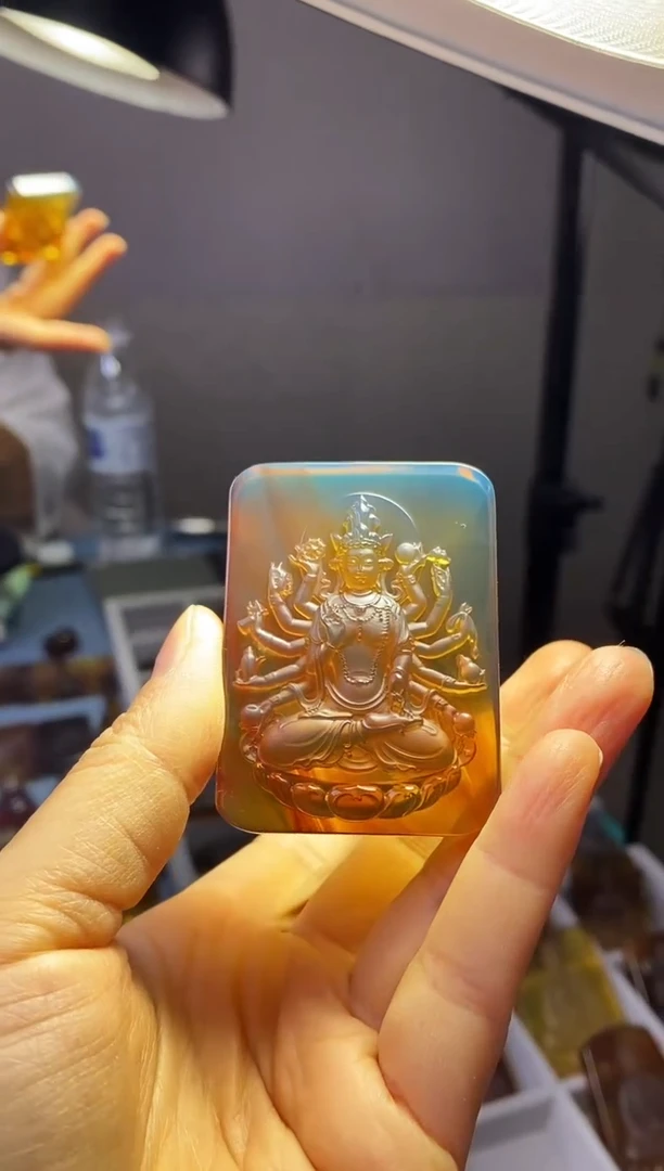 【闪购商品】琥珀颈饰未镶嵌SN8-19（千手观音）
