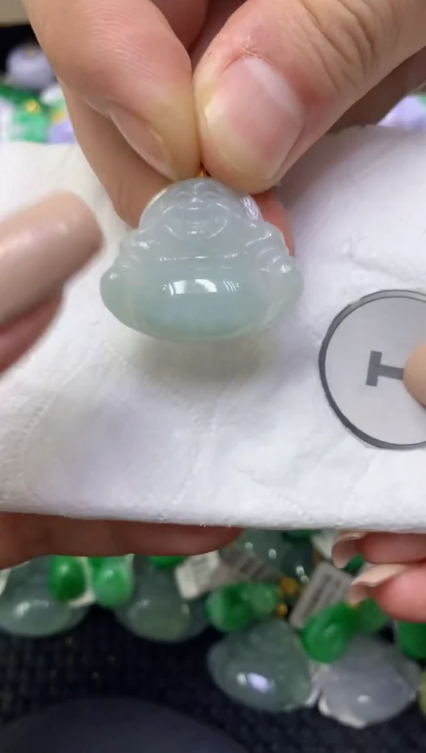 颈饰未镶嵌翡翠天然缅甸翡翠A货