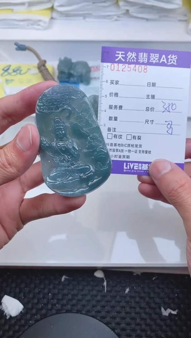 【闪购商品】翡翠颈饰未镶嵌5408........