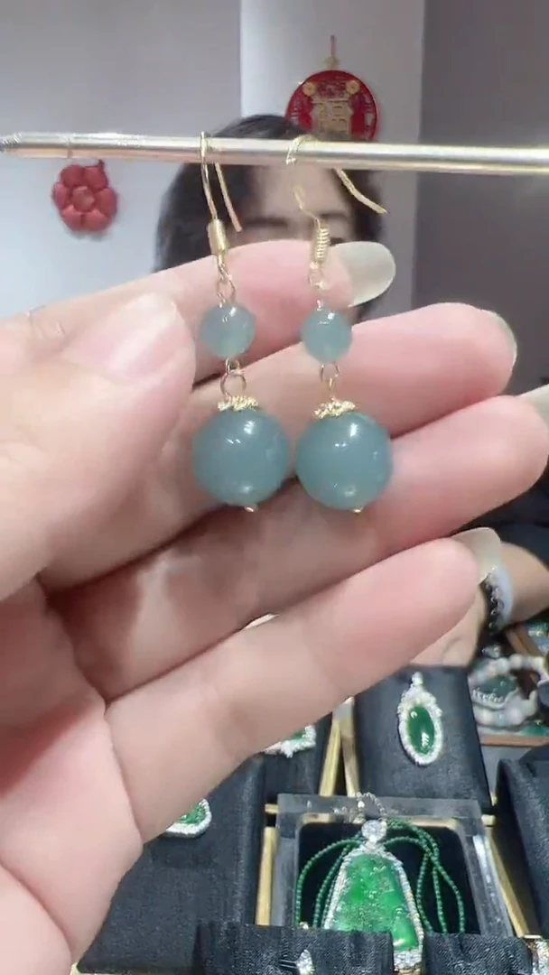 未镶嵌翡翠耳饰202591434