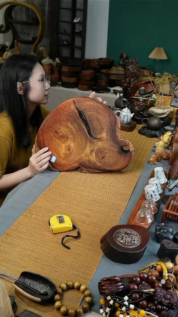 老挝花梨木干泡40-30.5-2