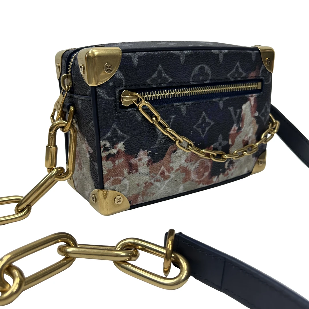99新 LouisVuitton/路易威登 火烧云迷你盒子1358
