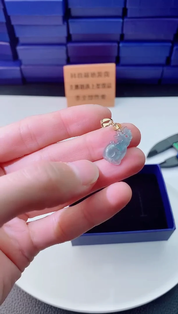 翡翠未镶嵌颈饰