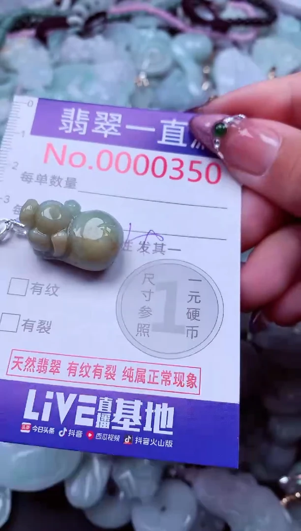 颈饰未镶嵌翡翠350