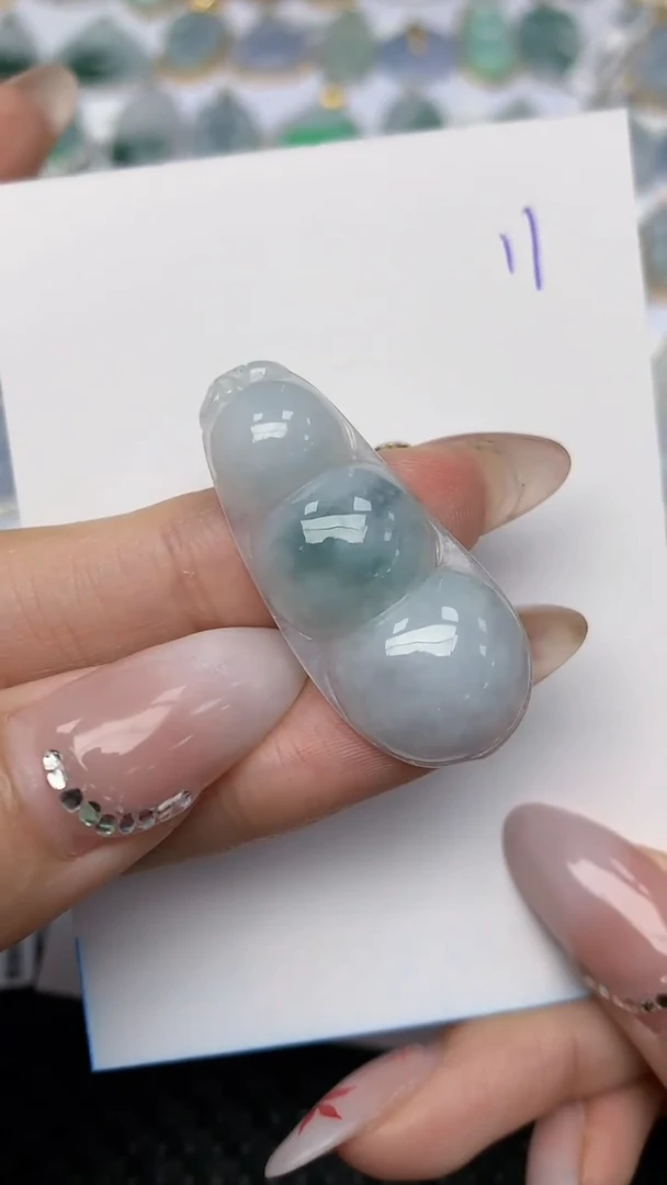 【闪购商品】翡翠颈饰未镶嵌天然翡翠A货 11