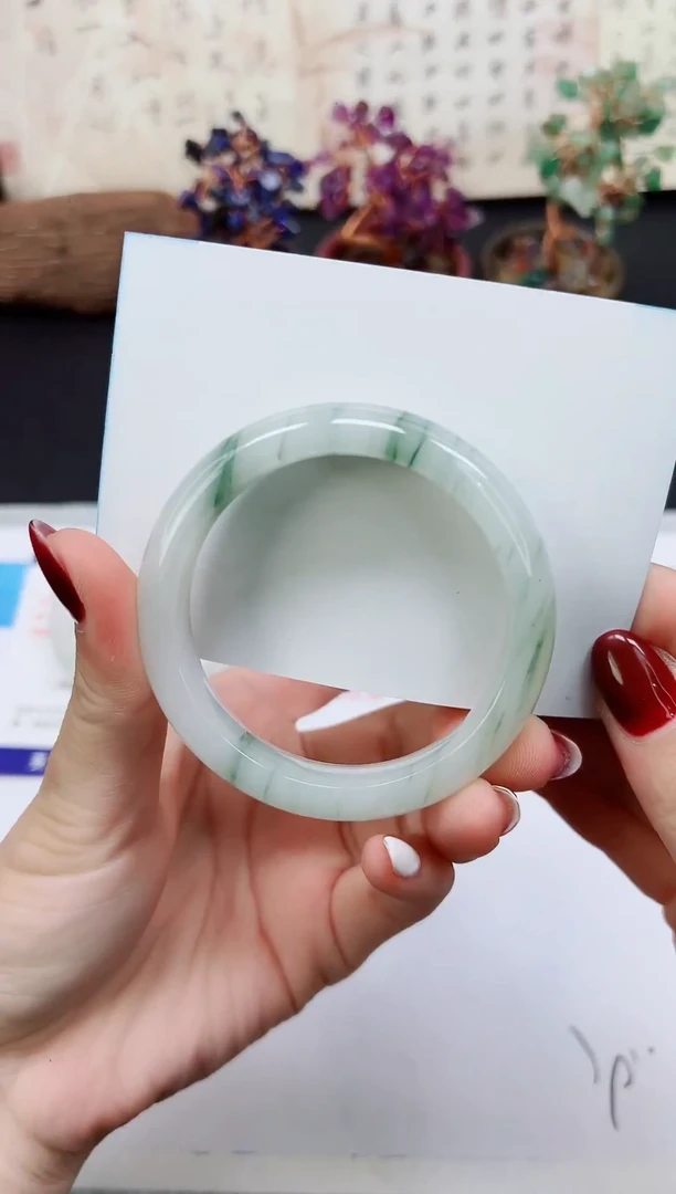 未镶嵌手镯石英质玉A9-51`52`53