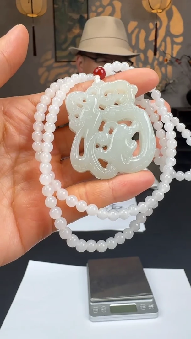 和田玉未镶嵌吊坠(不含链)天工玉文化和田玉70