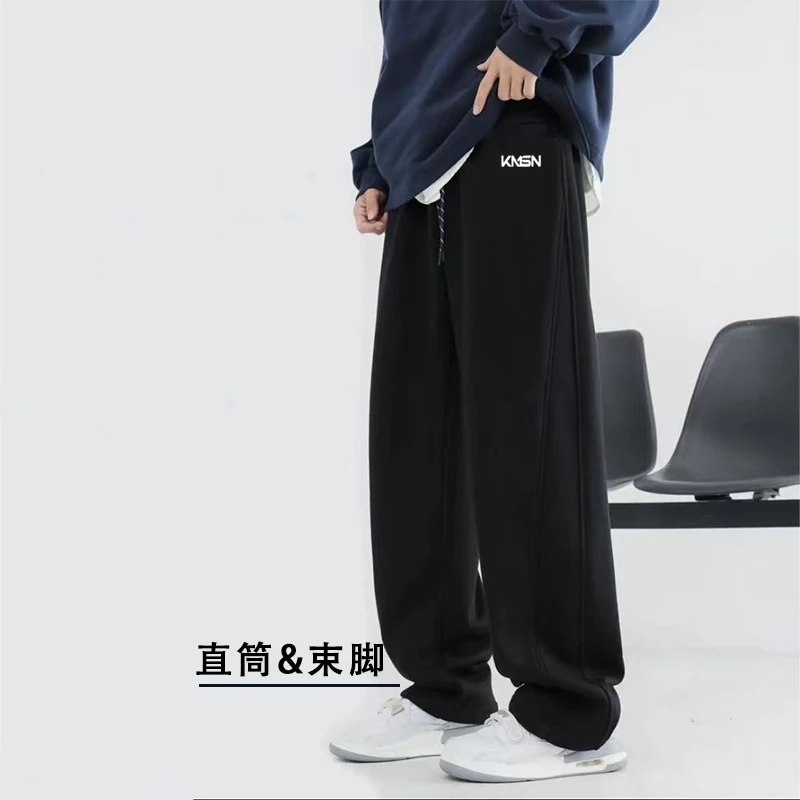 男童青少年秋款韩文字母刺绣休闲卫裤 25-905（150-190）